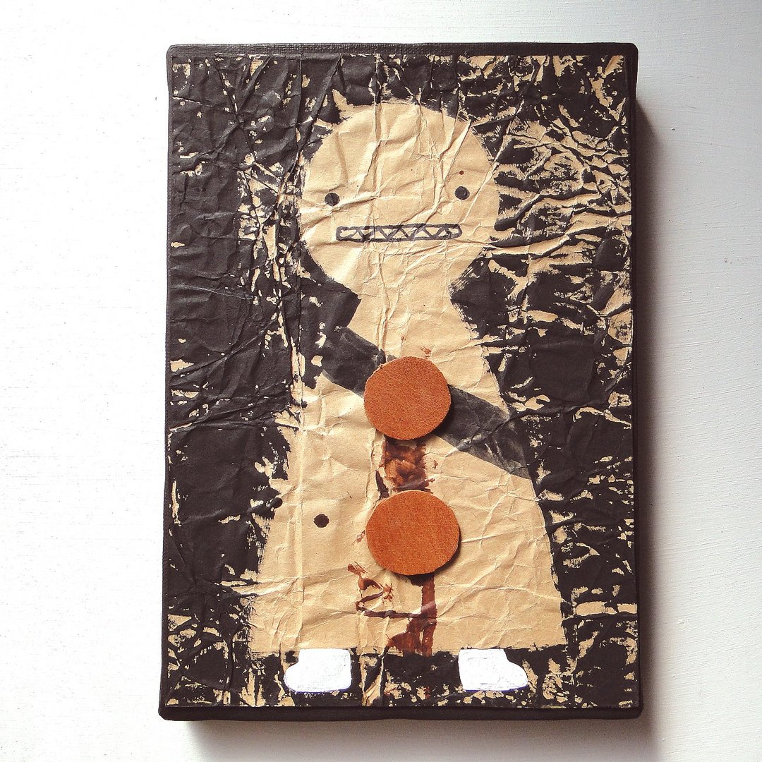 Damage Series Original Canvas No7 - 海报/装饰画/版画 - 纸 黑色