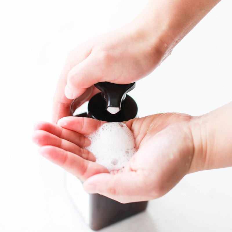 【液体肥皂 洁面皂】温泉鼠尾草慕斯皂 洁面皂 净重440g 纯皂 洁 - 脸部清洁/卸妆用品 - 植物．花 