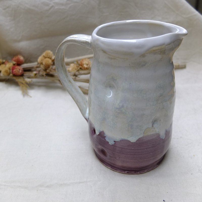 流釉紫郁水瓶 手工限量 - 茶具/茶杯 - 其他材质 紫色