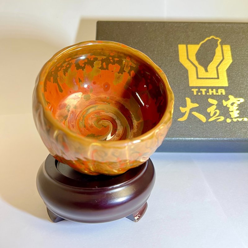 【大立窑】铁红结晶釉 玄禅杯(请选择规格-或使用讯息先咨询) - 茶具/茶杯 - 瓷 