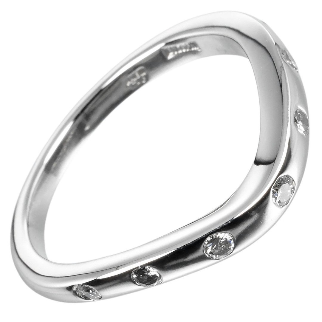 [日本直送] BVLGARI Fedi 结婚戒指 10 码 Pt950 铂金 7P 钻石 约 4.7g [二手] A 级 - 戒指 - 贵金属 银色