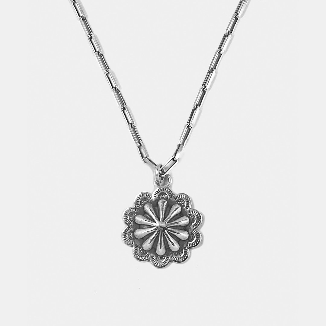 MIK Concho Necklace - 项链 - 纯银 