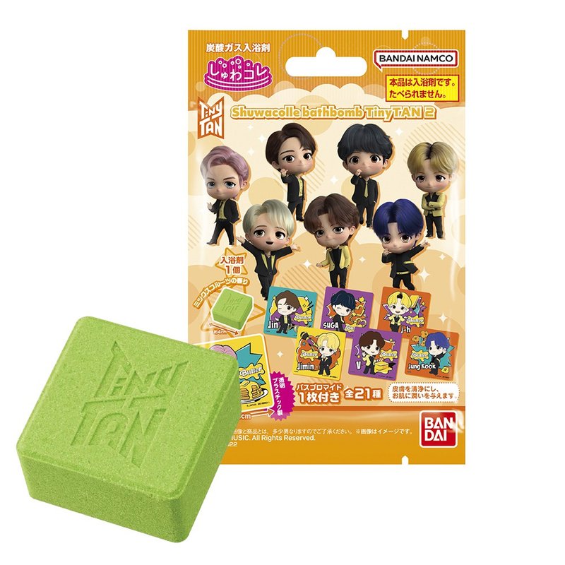 BTS 防弹少年团TinyTAN入浴剂(附塑胶卡片)(限量) - 玩具/玩偶 - 其他材质 