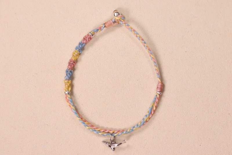 A&P海洋世界-珊瑚色鲸鱼 - 手链/手环 - 聚酯纤维 