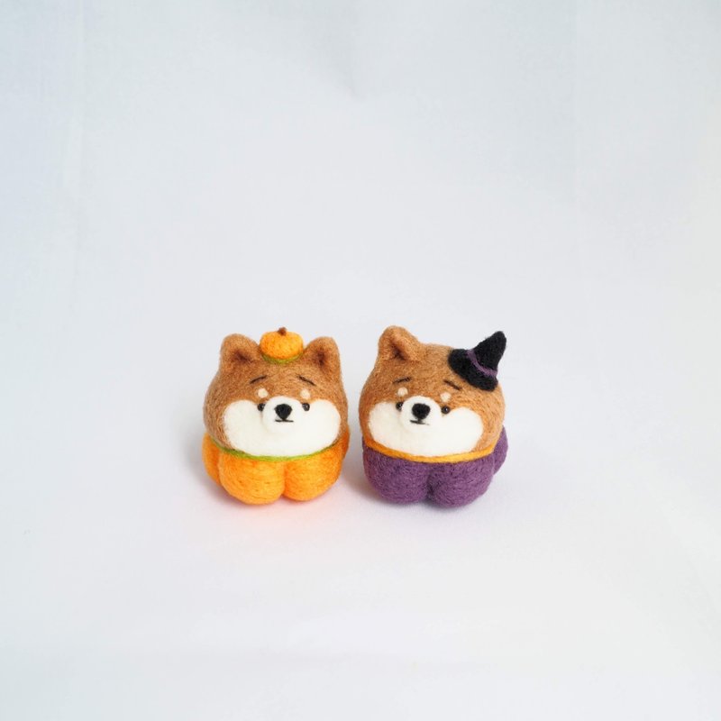 -Ashley Yung的独家页面-万圣节cosplay尖尖女巫帽子南瓜和橙南瓜眉毛黑芝 - 玩偶/公仔 - 羊毛 紫色