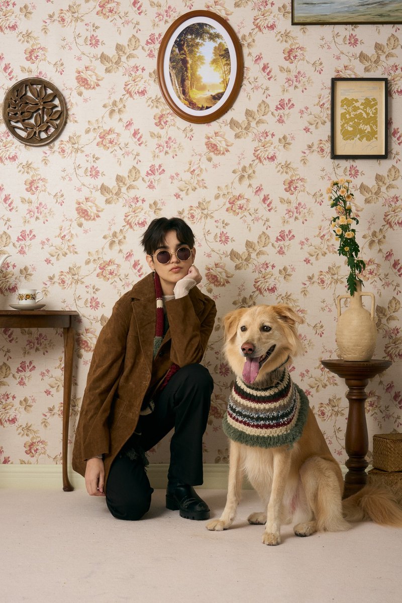 MULTI LAB - 513 宠物脖围 - 衣/帽 - 羊毛 多色