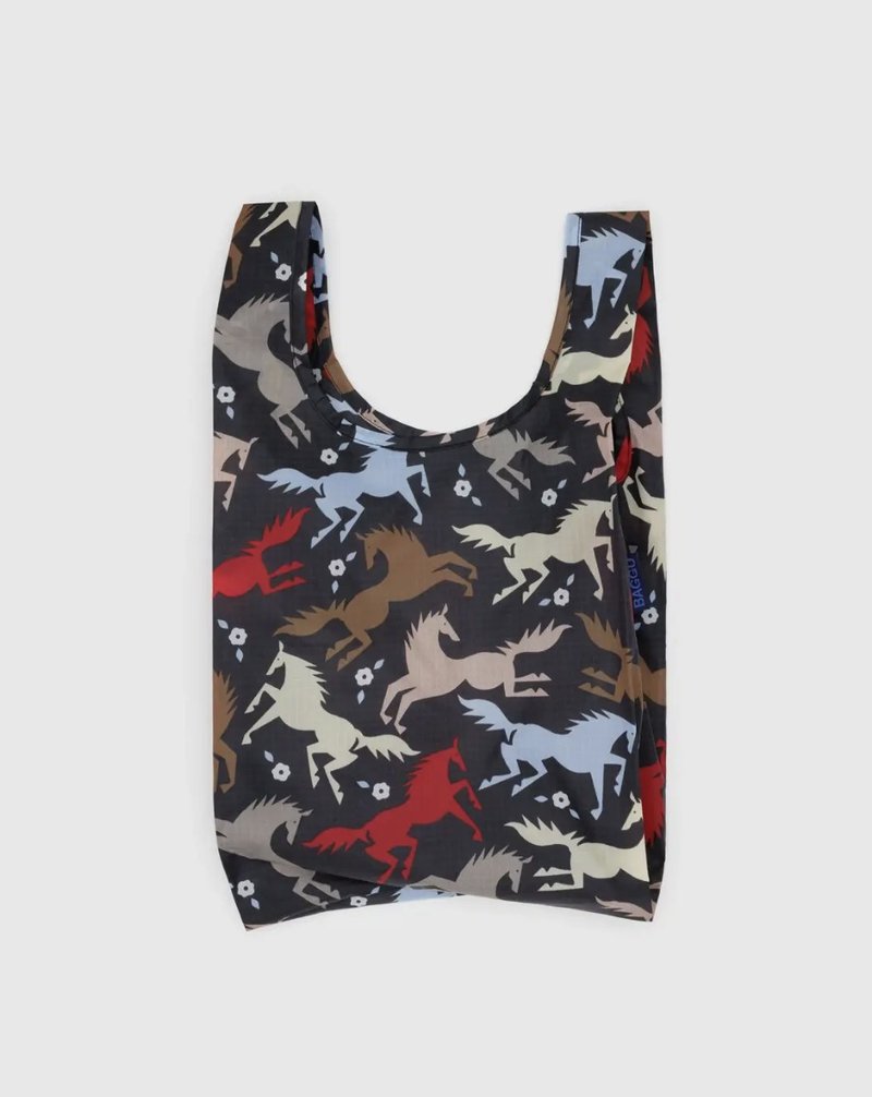 BAGGU 环保收纳购物袋 - 小尺寸 - Horse Cut Outs - 手提包/手提袋 - 防水材质 