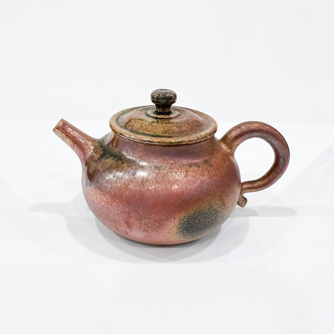 柴烧壶 - 茶具/茶杯 - 陶 橘色