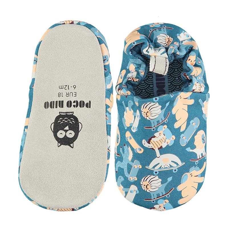 Poco Nido (英国) 婴儿 BB鞋 学行/学步鞋仔 -  滑板运动 - 婴儿鞋 - 棉．麻 