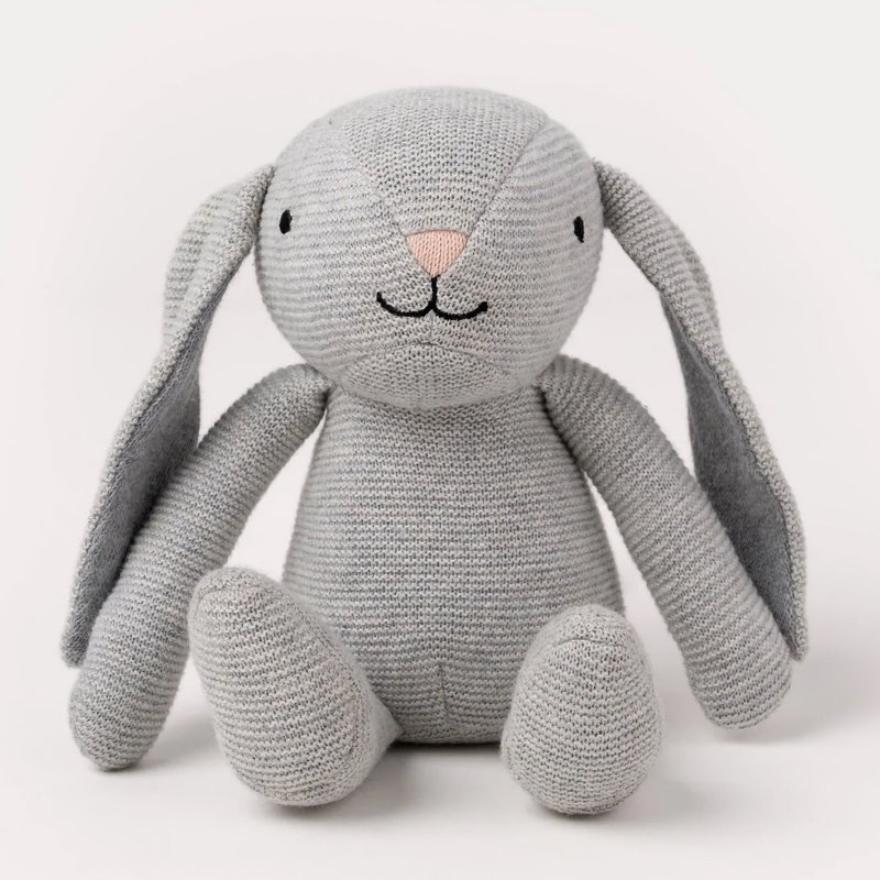 北欧 瑞典 Teddykompaniet 有机针织兔兔 新年礼物 交换礼物 - 玩偶/公仔 - 棉．麻 