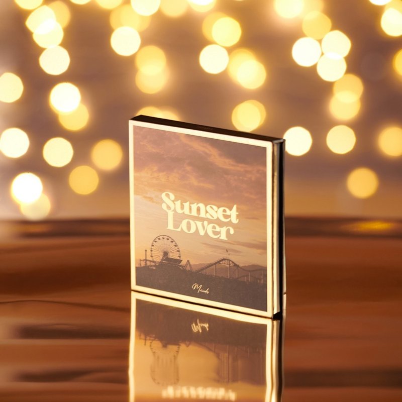 FreshO2 林倩联名 SunsetLOVER 9色眼影盘 送礼 网红同款 - 眼/眉部彩妆 - 纸 多色