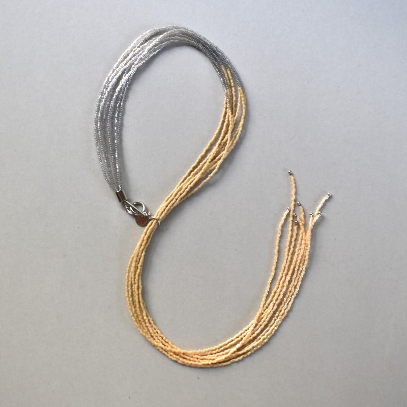 2025.10.新作 _ 芒草 (SUSUKI) 60cm / 银色 - 手链/手环 - 玻璃 