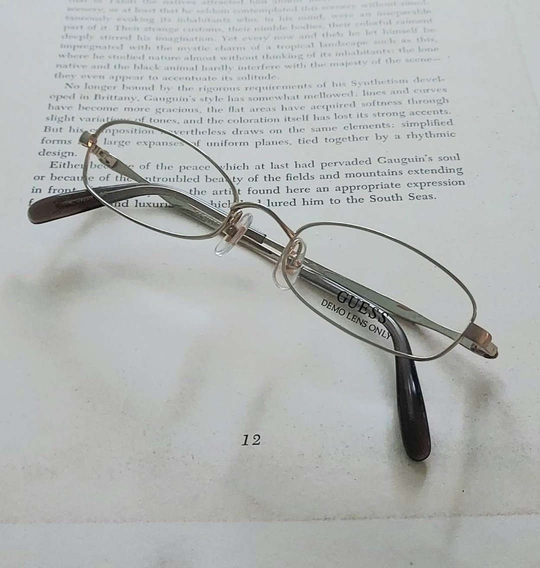 绝版老品全新 古董眼镜  Guess品牌 日本制绝版老品全新 - 眼镜/眼镜框 - 其他金属 