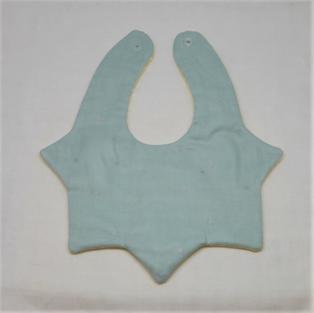 Japanese Handmade 8-layer-gauze Baby Bib - 其他 - 棉 绿色