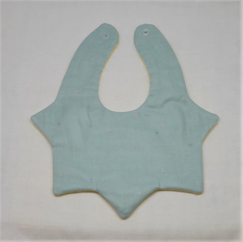 Japanese Handmade 8-layer-gauze Baby Bib - 其他 - 棉．麻 绿色