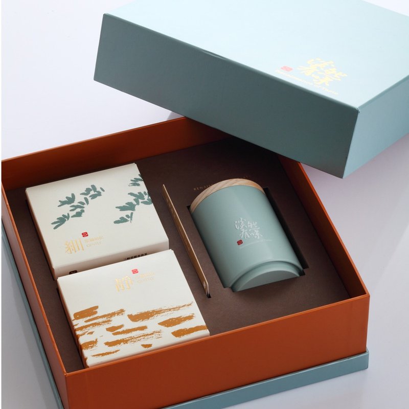 【德国iF设计大奖】细静 茶叶礼盒 食品界米其林奖/定制化姓名 - 茶 - 纸 