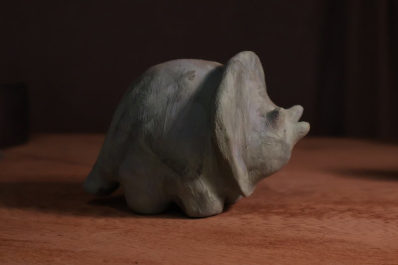 漫步三角龙 - 玩偶/公仔 - 陶 绿色