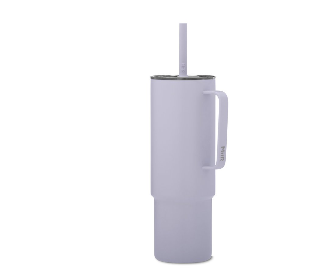 MiiR 双层真空 保温 保冰 大容量 全天 吸管杯 32oz/946mL 迷雾紫 - 保温瓶/保温杯 - 不锈钢 紫色