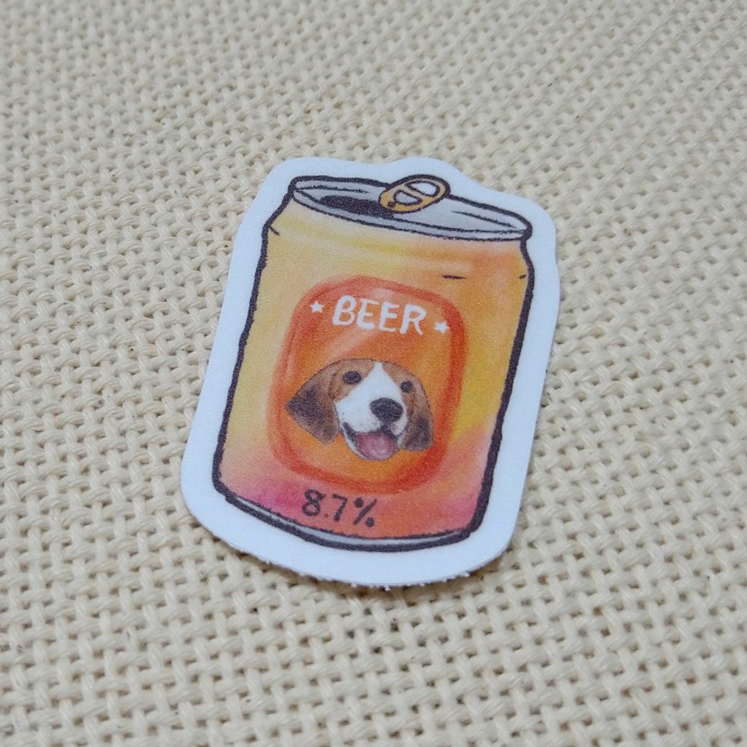 米格鲁啤酒-防水车贴-行李箱贴纸_防水贴纸 - 贴纸 - 防水材质 