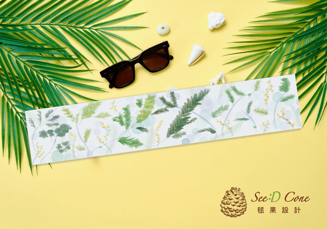 绝对激凉凉感巾-安然无恙 Cooling towel - 毛巾浴巾 - 其他材质 透明