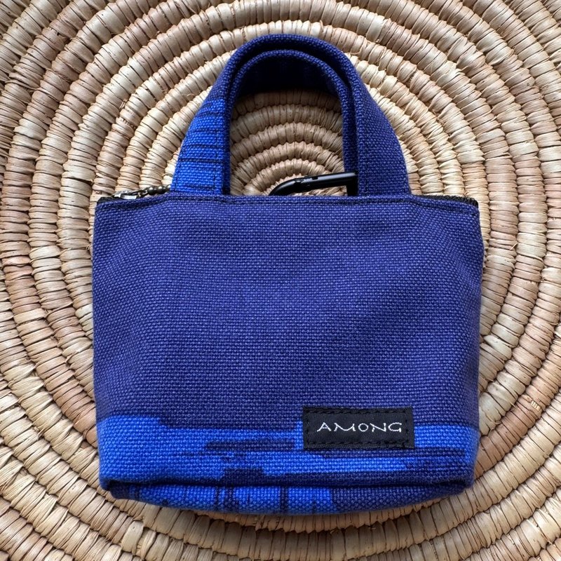 包饰 太阳与月 月光浴 月纹 3 - 化妆包/杂物包 - 棉．麻 黑色