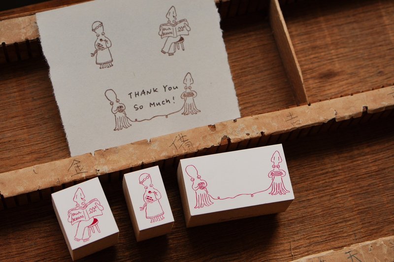 海洋系列 森空 IVY SNOW 印章 - 印章/印台 - 木头 