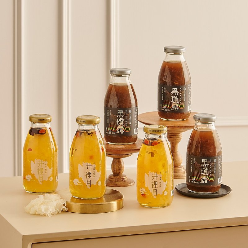 【谷溜谷溜】银宝双全(井里月*3+黑琼露*3)  |(无礼盒) - 健康/养生 - 新鲜食材 多色