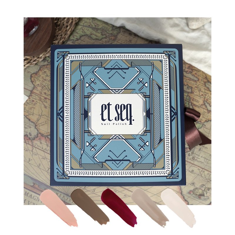 达文西 五入组礼盒 - 指甲油/指甲贴 - 其他材质 多色