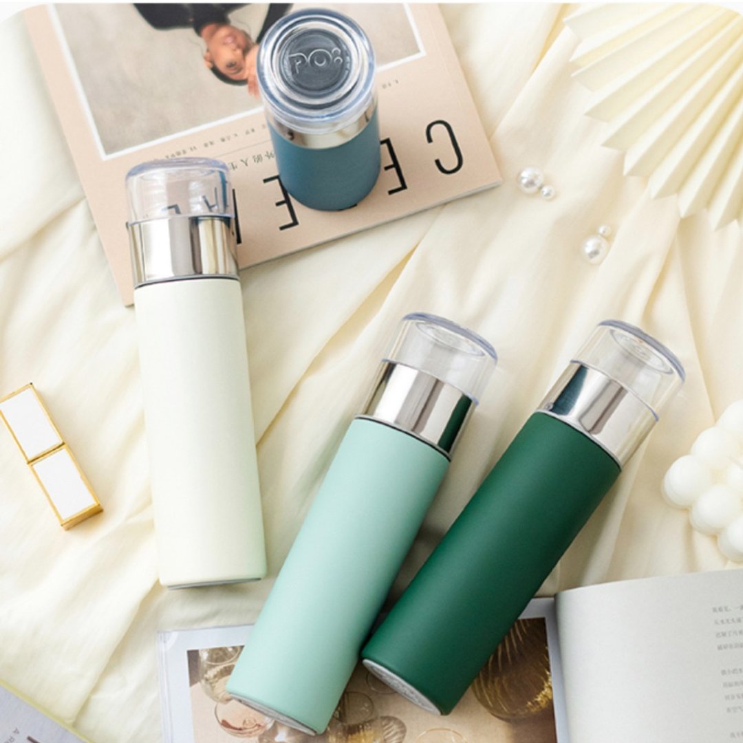 【原创设计茶具】陶瓷涂层泡茶保温杯/泡茶杯 -240ml 生日 新年礼 - 茶具/茶杯 - 不锈钢 