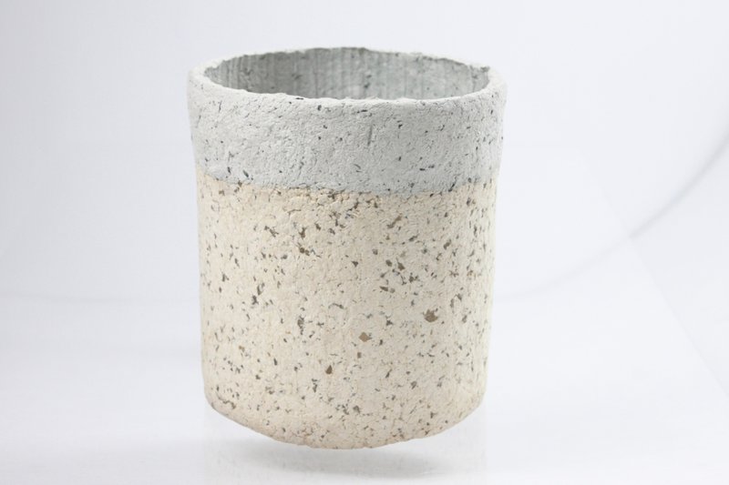 干燥霓花盆－燕麦芝麻 - 摆饰 - 纸 卡其色