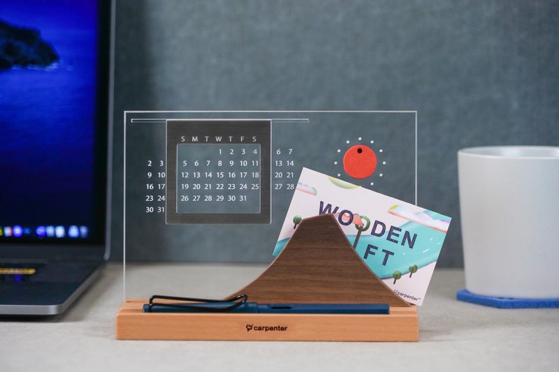 风和日历-万年历礼物  礼品 - 年历/台历 - 木头 