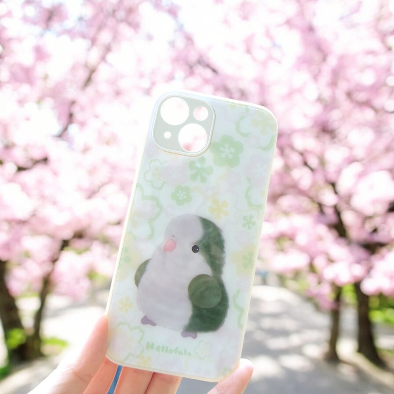 绿和尚鹦鹉 手机壳 手机套 多个手机型号可订 iphone齐全 - 手机壳/手机套 - 塑料 白色