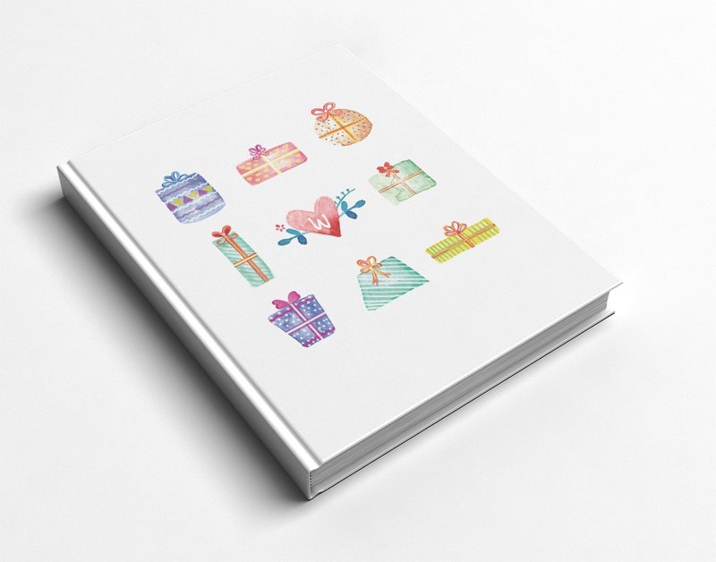 洛可可草莓 WELKIN手创 _手工书/笔记本/手帐/日记本-手绘礼物 - 笔记本/手帐 - 纸 