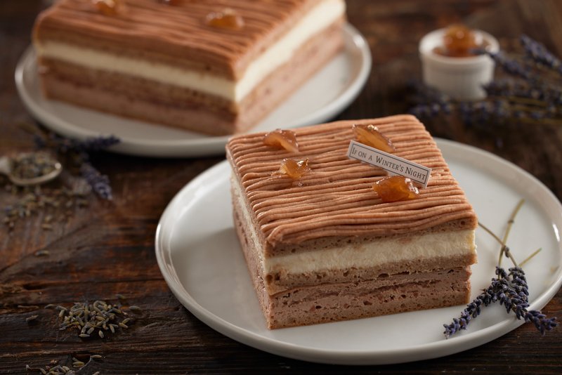 直子 Naoko - 薰衣草栗子蛋糕 - 蛋糕/甜点 - 其他材质 