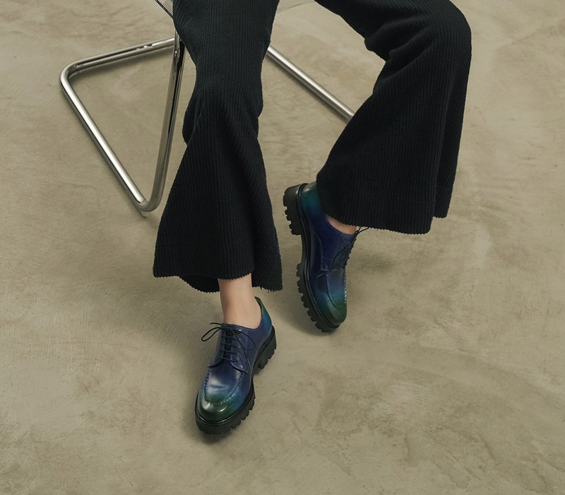 EL U-TIP 德比 - 尼斯湖 - 其他女款皮鞋 - 真皮 多色