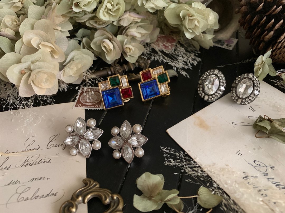 施华洛世奇 (Swarovski) & 纪梵希 (Givenchy) 风华经典耳环 - 耳环/耳夹 - 其他金属 