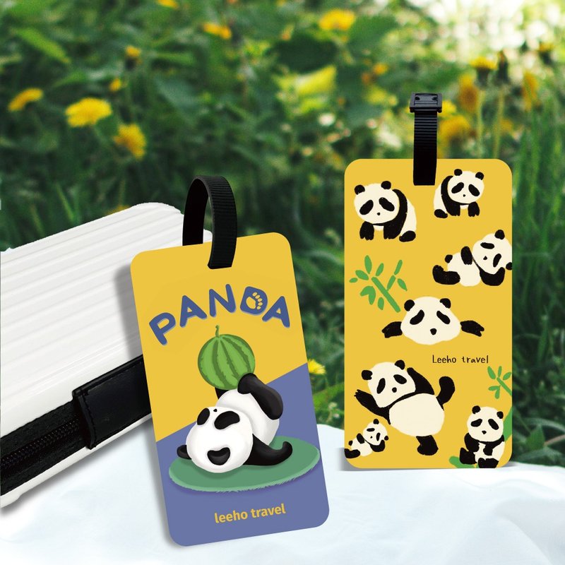 大猫熊行李吊牌 | Taipei Zoo 联名 (3% 作为动物保育金) - 行李吊牌 - 塑料 