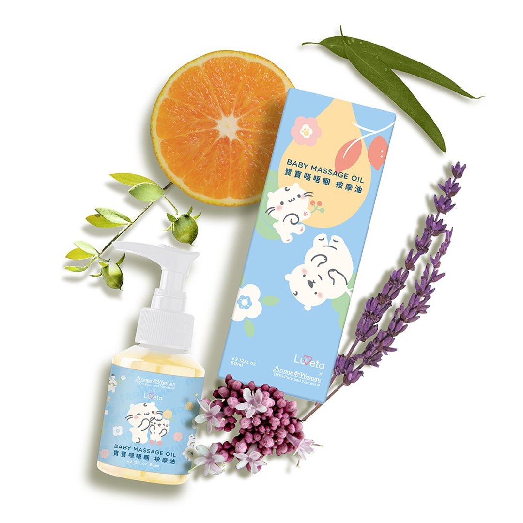 【麻吉猫】宝宝唔唔困按摩油 宝宝睡前安抚按摩油 60ml - 身体护肤/按摩油 - 精油 