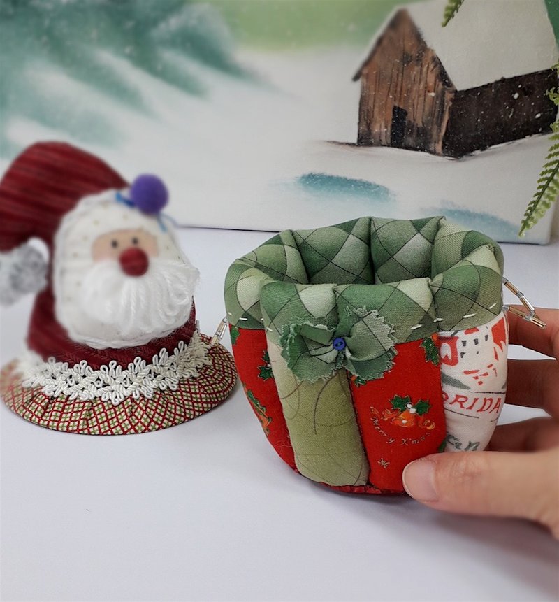 圣诞公公造型收纳盒 - 收纳用品 - 棉．麻 