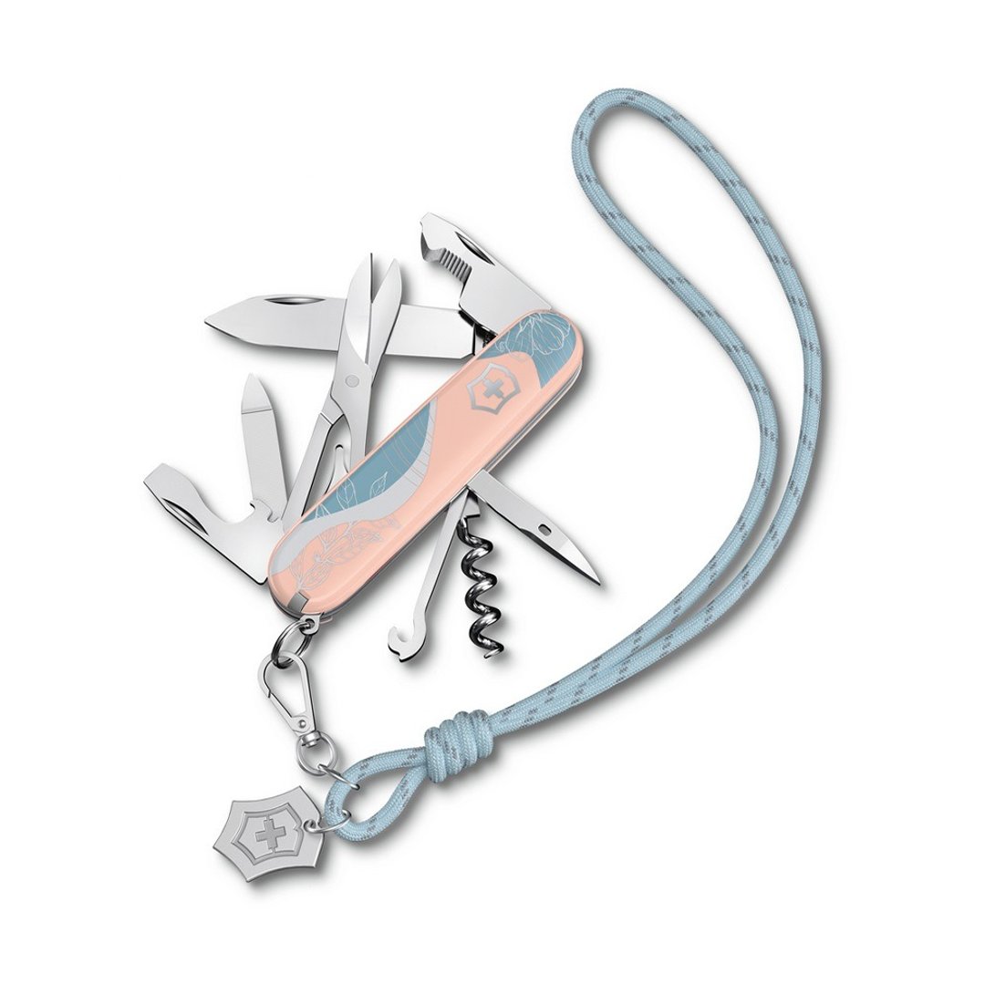 VICTORINOX 瑞士维氏 女士系列 16用 91mm 巴黎 1.3909.E221 - 露营用品 - 不锈钢 多色