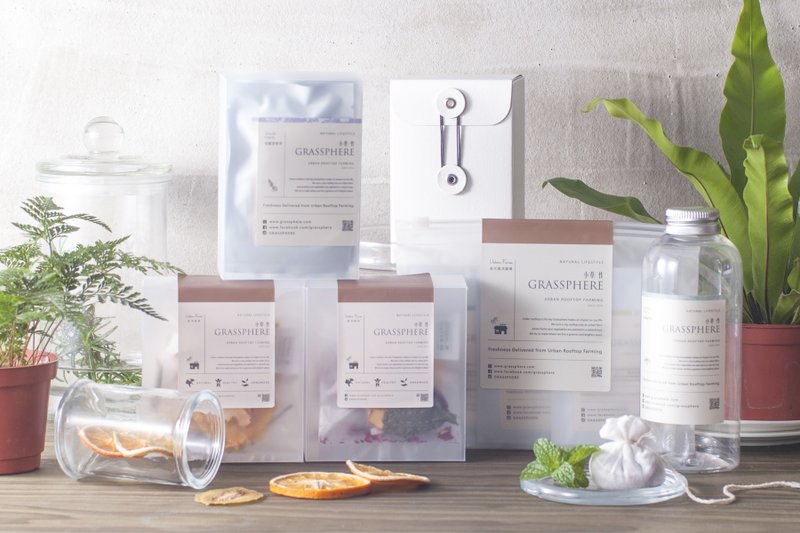 《小草作》轻保养香草饮  搜藏冷泡组｜台湾免运活动中 - 茶 - 新鲜食材 绿色