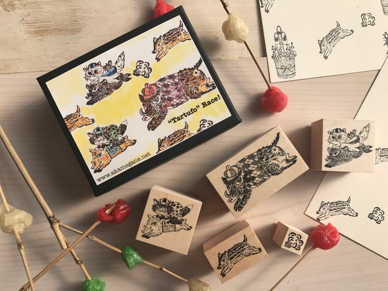 【Pinkoi限定商品】松露蕾丝 全套珍藏盒 (限定复刻) - 印章/印台 - 木头 
