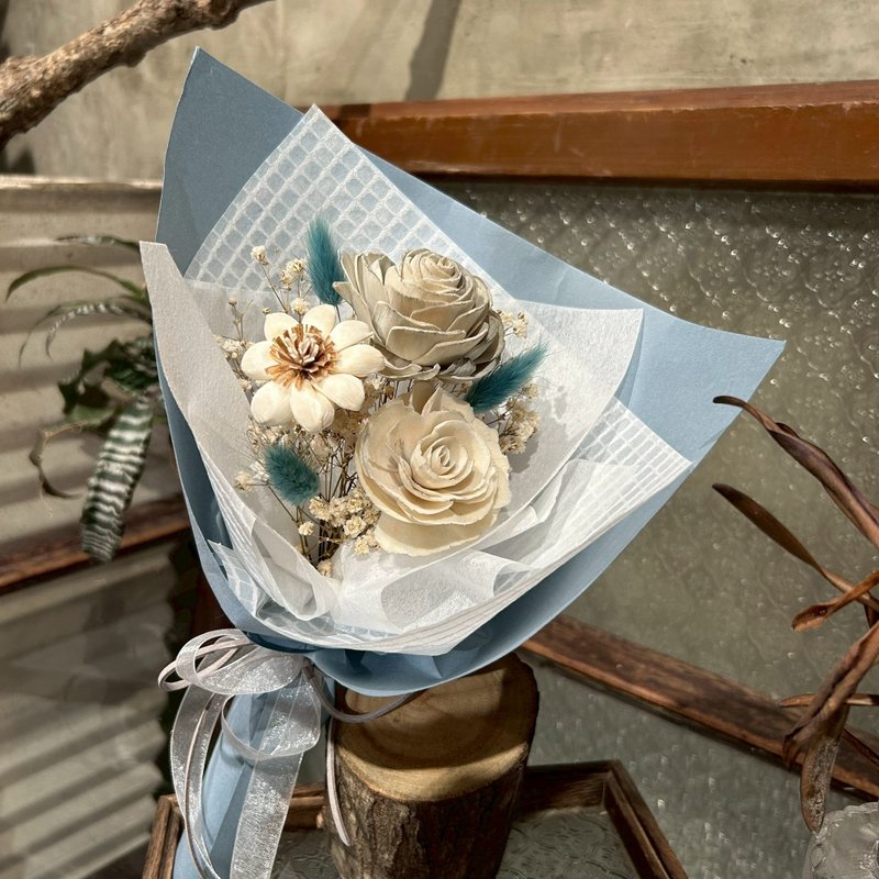 满天星系列索拉花束/蓝风 - 植栽 - 植物．花 