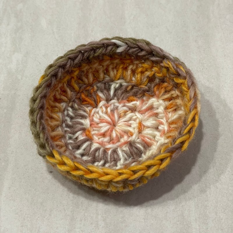 矿窝/置物篮-2022霜降D - 摆饰 - 羊毛 橘色