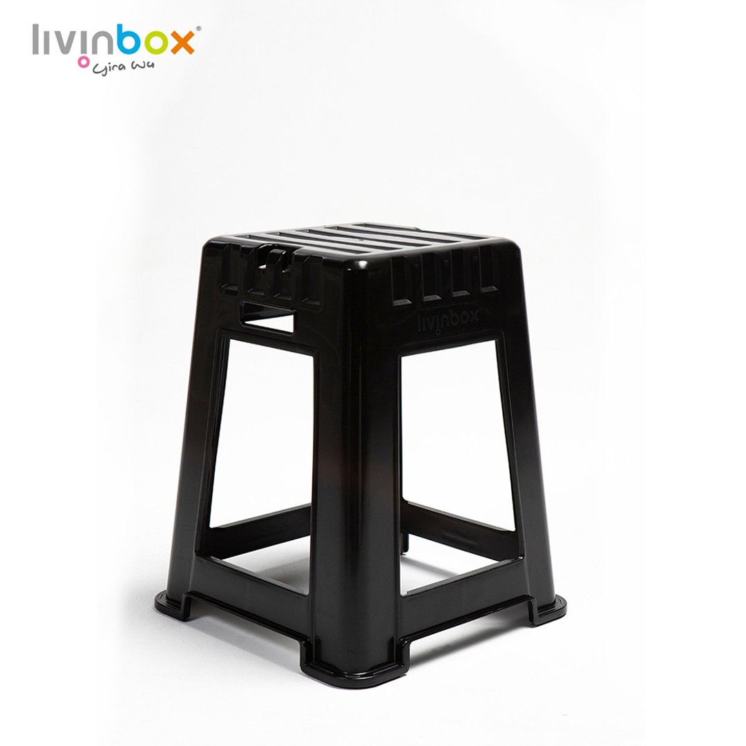 【livinbox】高柜椅(黑) - 椅子/沙发 - 塑料 黑色