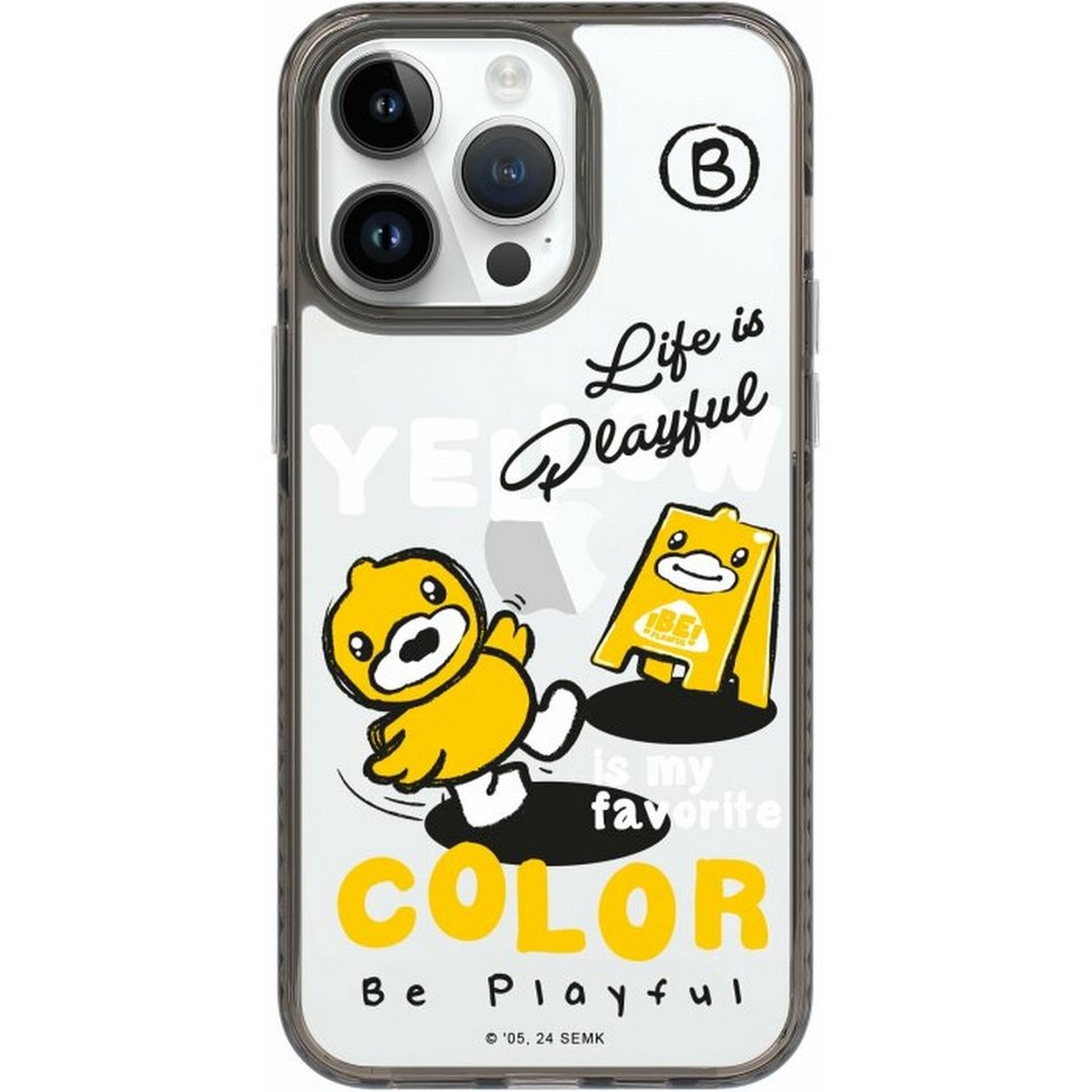 乐天小黄鸭 iPhone 16 Samsung S25 气垫标准防摔镜面手机壳 - 手机壳/手机套 - 塑料 多色