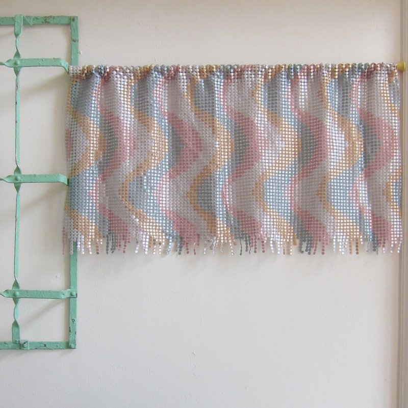 马赛克浪潮短门帘 - 其他 - 聚酯纤维 多色