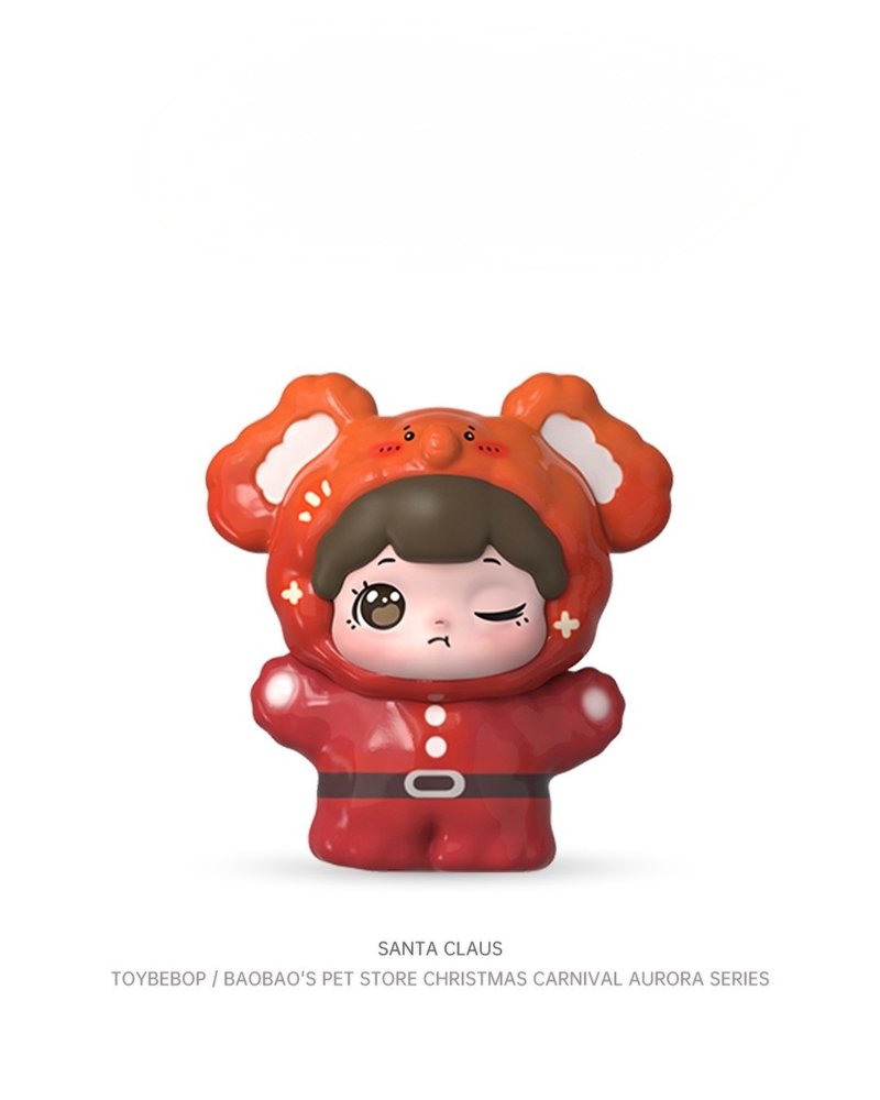 boptoys 潮玩波普 BAOBAO 抱抱宠物店PLUS圣诞嘉年华系列盲盒 - 玩偶/公仔 - 塑料 