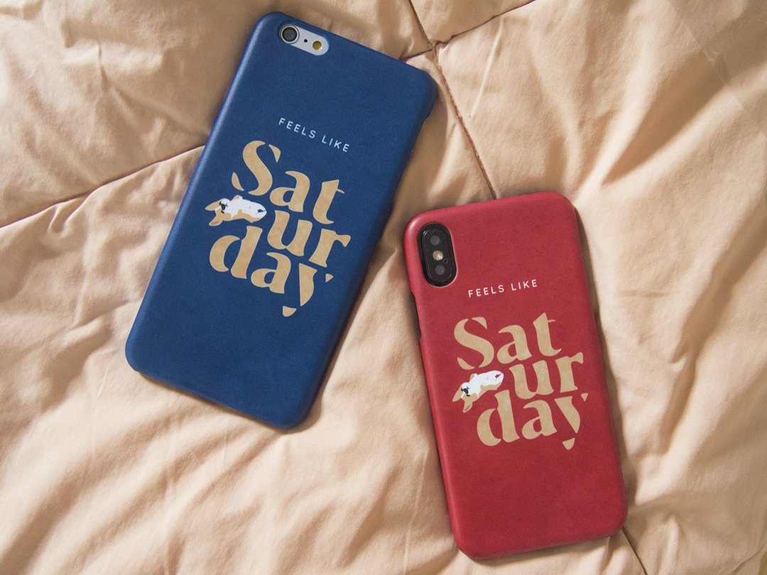 感觉就像星期六 iPhone 手机壳 เคสไอโฟนหมาน้อย - 手机壳/手机套 - 塑料 多色