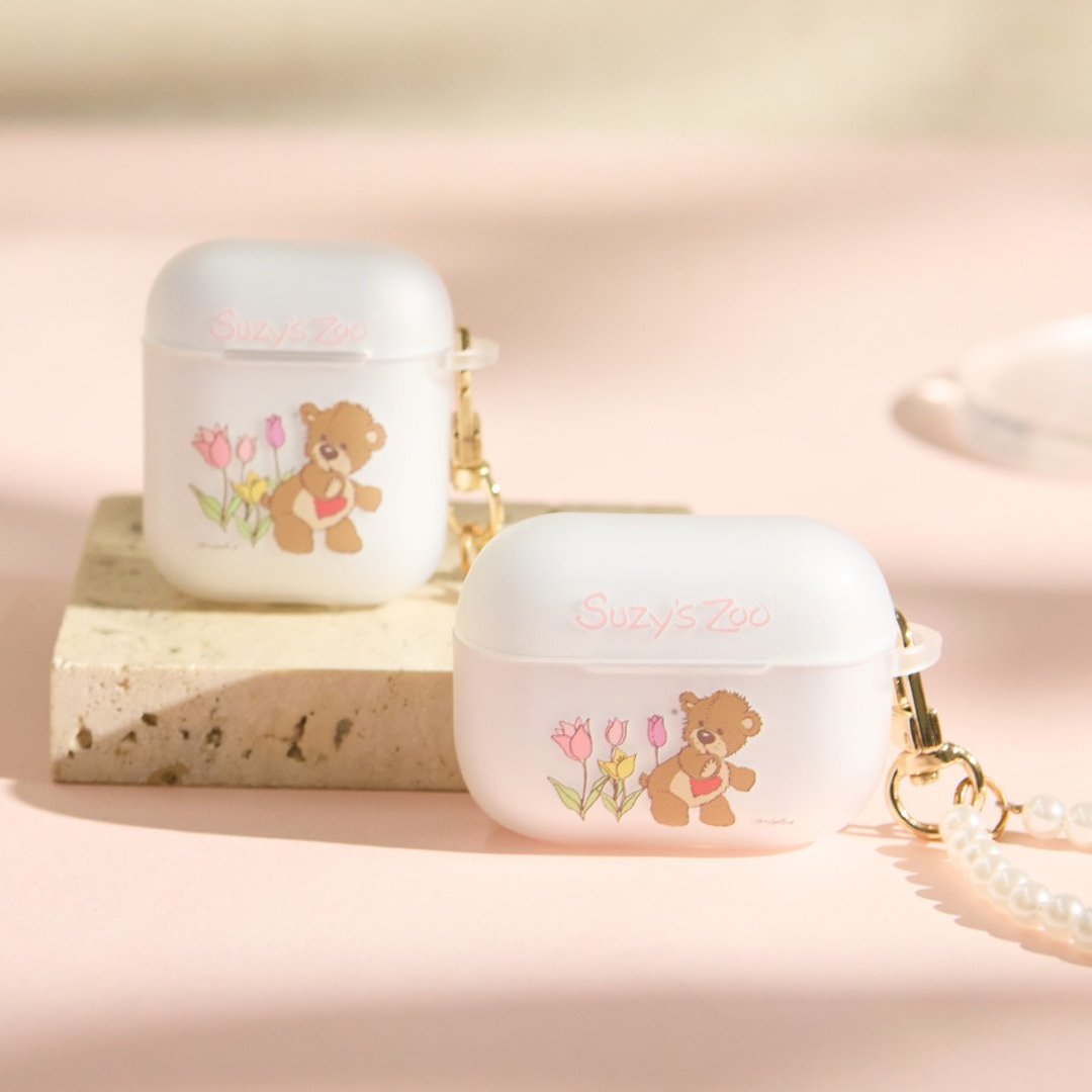 Suzy's Zoo 花现惊喜迷雾系列 AirPods 保护套 - 耳机收纳 - 塑料 多色